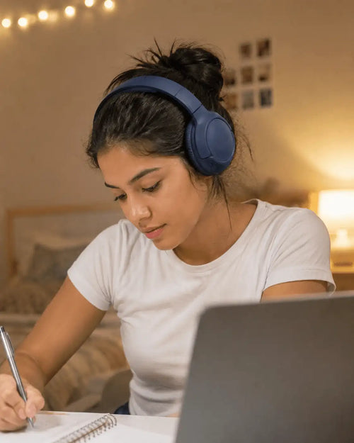 BassMax Pro | Audífonos Bluetooth 5.3 con 57 Horas de Batería Sonido Graves Potente y Carga Rápida | Plegable | Micrófono Integrado | Pago al Recibir Honduras