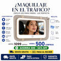 💄 Espejo LED para Visera — ¡Maquillate Perfecta en tu Carro!
