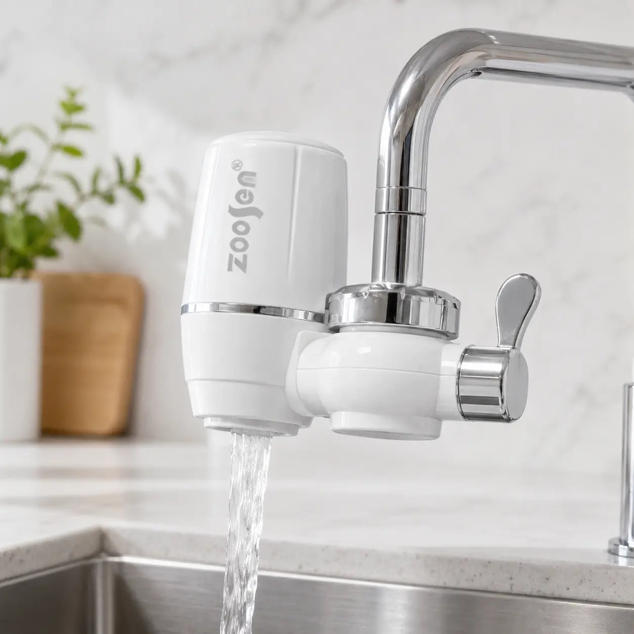 💧 AquaPure Pro 7F | Filtro Purificador de Agua para Grifo | 7 Capas de Filtración | Elimina Cloro, Óxido y Bacterias | Pago al Recibir Honduras