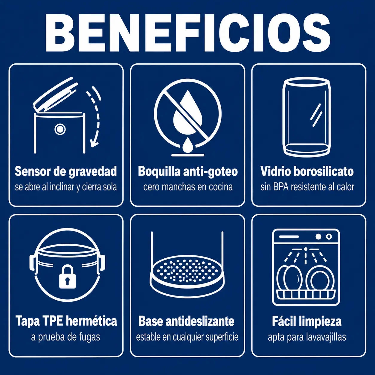 🫒 OilFlow Pro Smart | Aceitera Dispensadora con Sensor de Gravedad | Anti-Goteo | Vidrio Borosilicato 500ml | Se Cierra Sola | Pago al Recibir Honduras