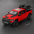 Dodge RAM Mammoth Pro 1:32 | Pick-Up Die-Cast con Luces Sonido Puertas que Abren y Accesorios | Escala 1:32 | Zinc y Goma | Pago al Recibir Honduras