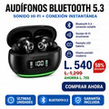🎧 SoundPro X80 – Audífonos Inalámbricos Bluetooth 5.3 con Sonido Envolvente