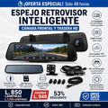 DriveSafe Vision™ – Espejo Retrovisor Inteligente con Cámara