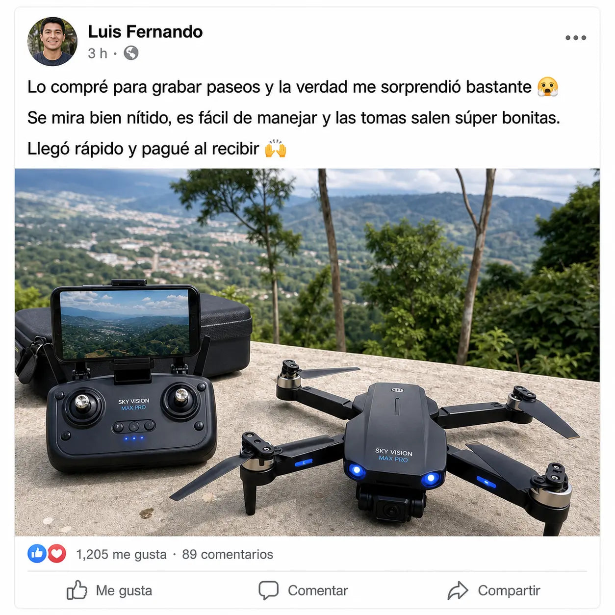 Sky Vision Max Drone Pro