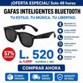Gafas Inteligentes Bluetooth Pro – Auriculares Integrados & Lentes UV CERTIFICACION CONTESTA LLAMADAS