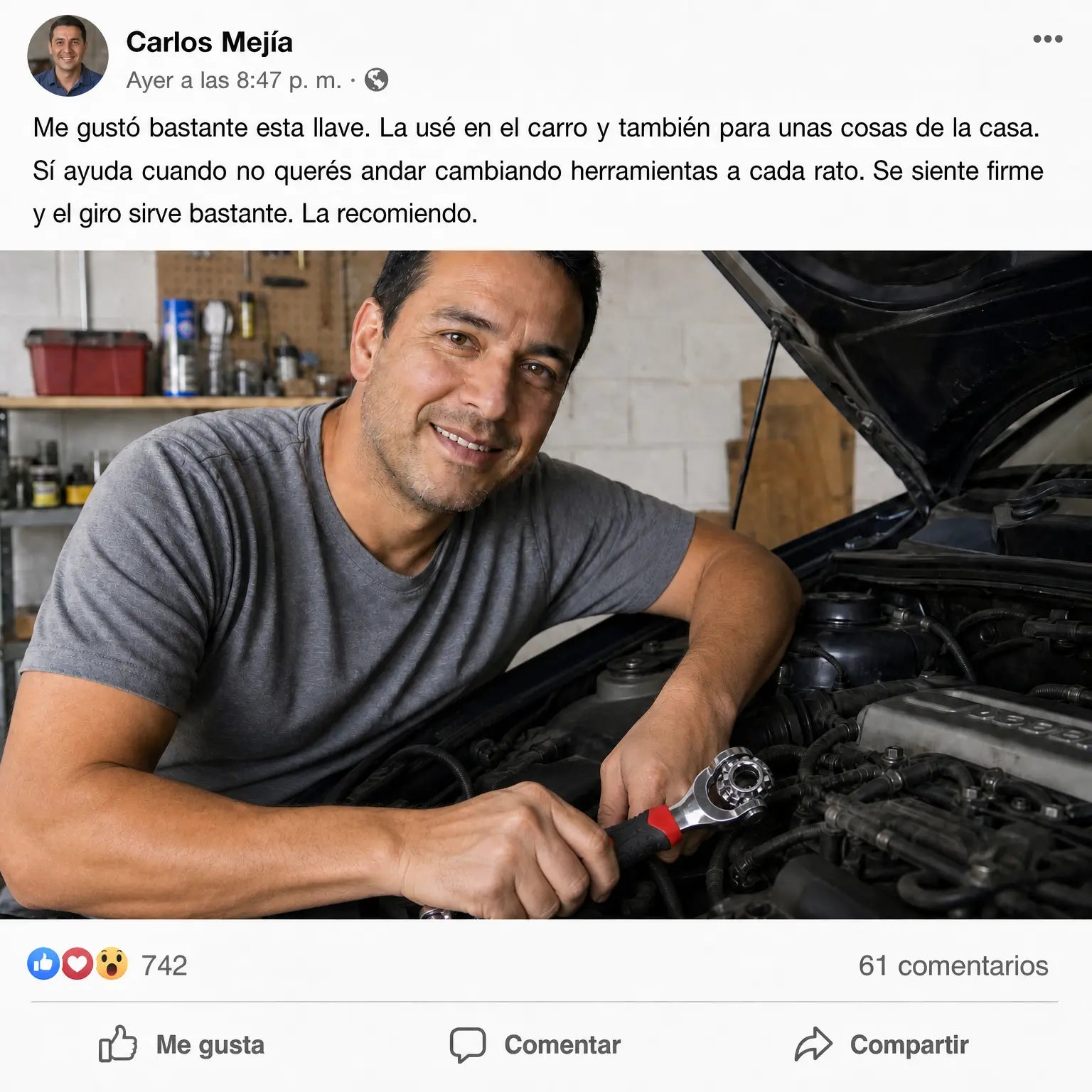 Llave Multifuncional 52 en 1 | Cabezal Giratorio 360° + Métrico y Estándar | Pago al Recibir Honduras