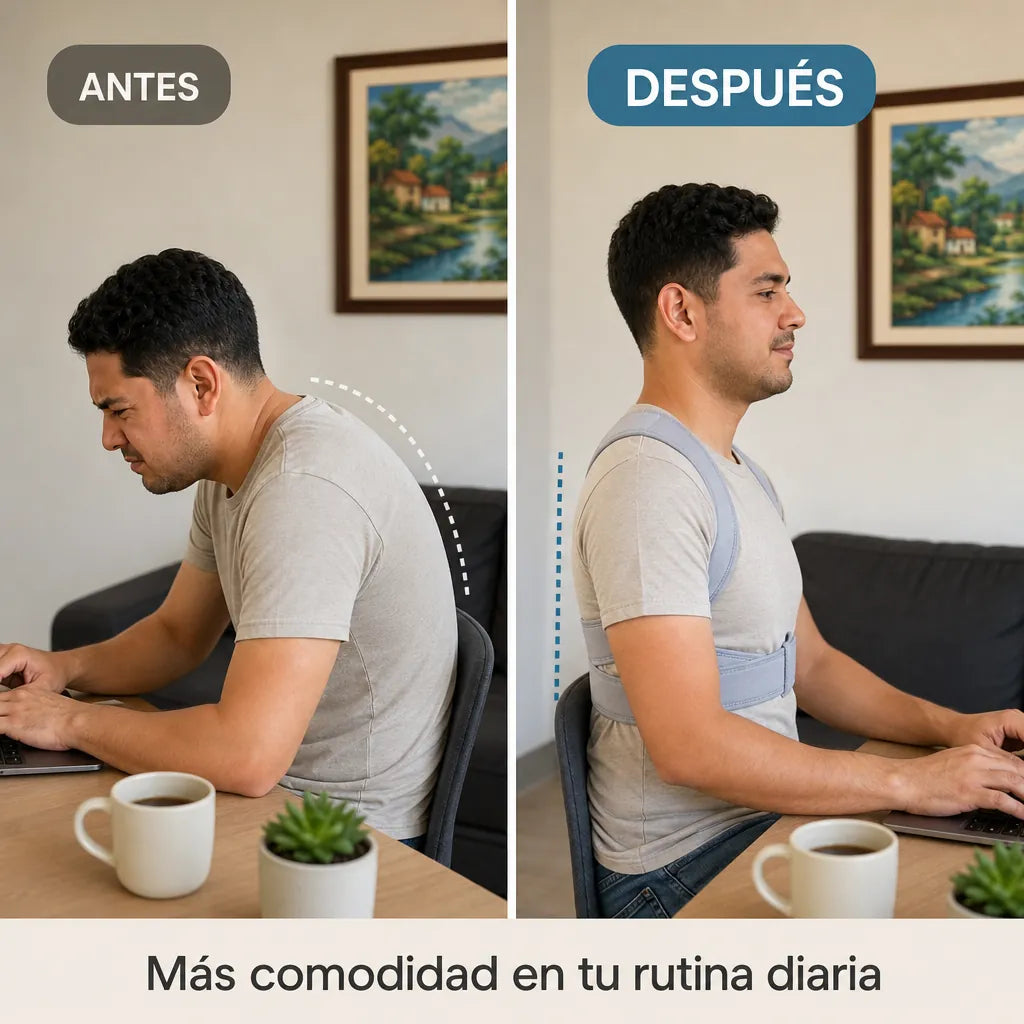 | Corrector de Postura Ajustable |PosturaFit Pro Malla Transpirable | Unisex | Pago al Recibir Honduras