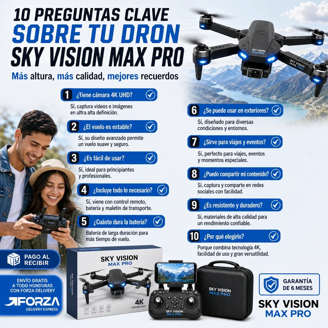 Sky Vision Max Drone Pro