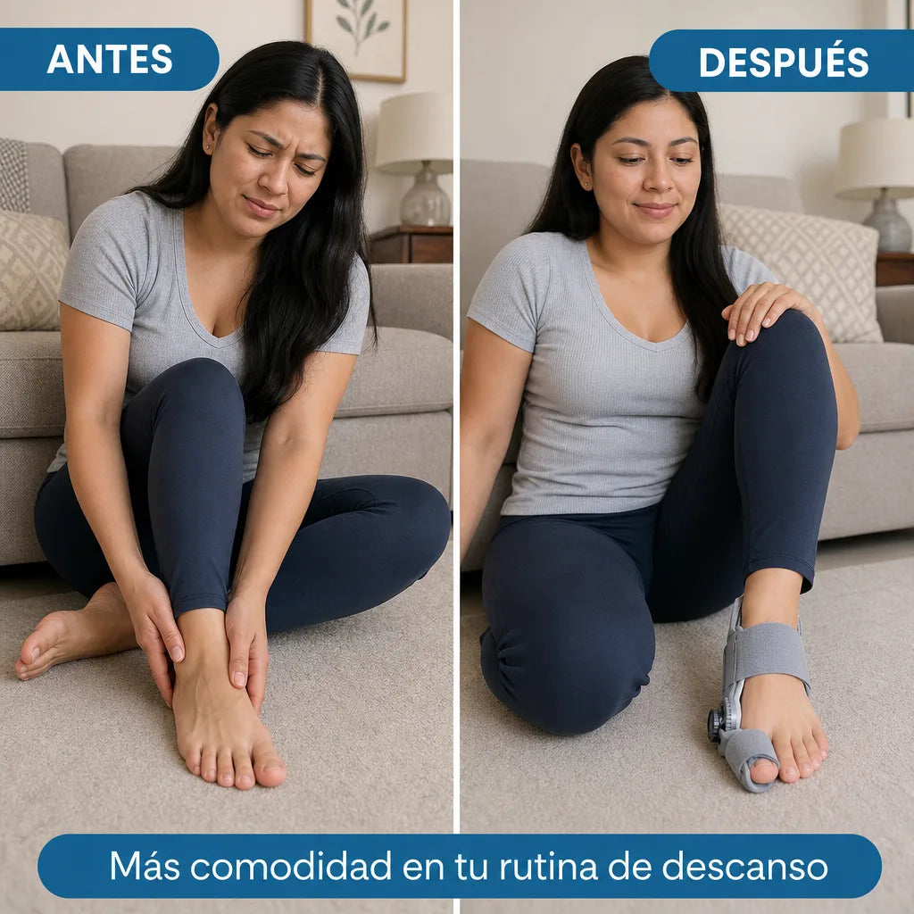 | Corrector de Juanete Ajustable |ToeAlign Comfort Pro  Almohadilla de Silicona | Día y Noche | Pago al Recibir Honduras